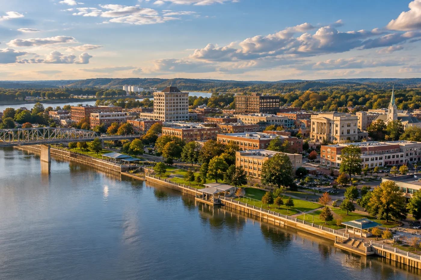 Decatur, Alabama cityscape