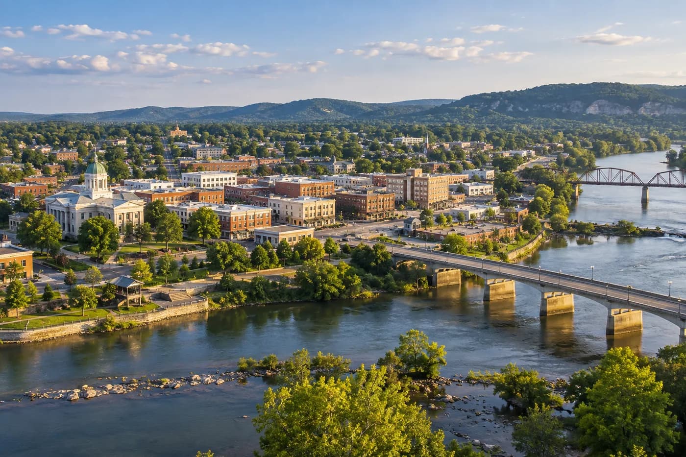Gadsden, Alabama cityscape