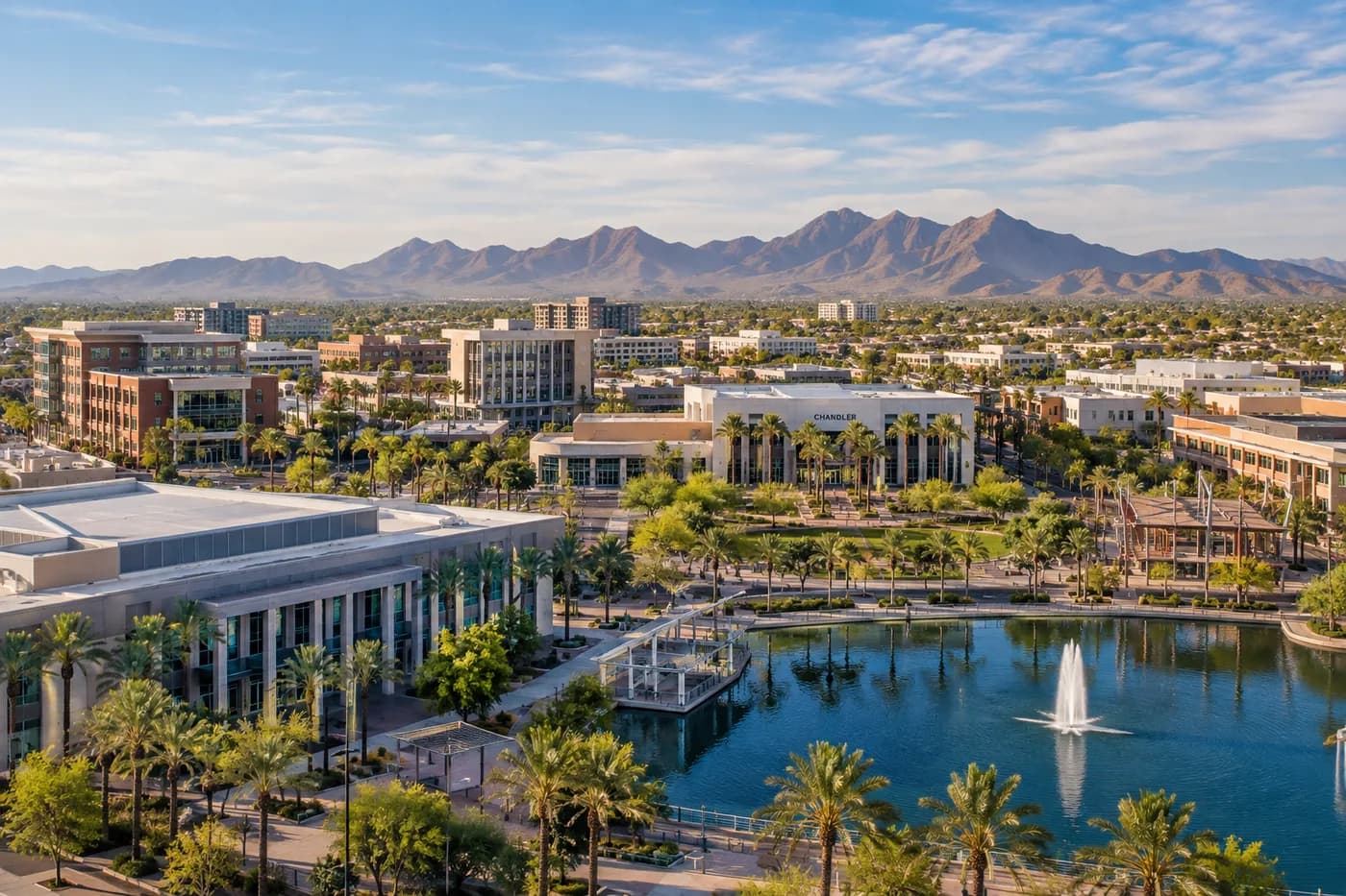 Chandler, Arizona cityscape