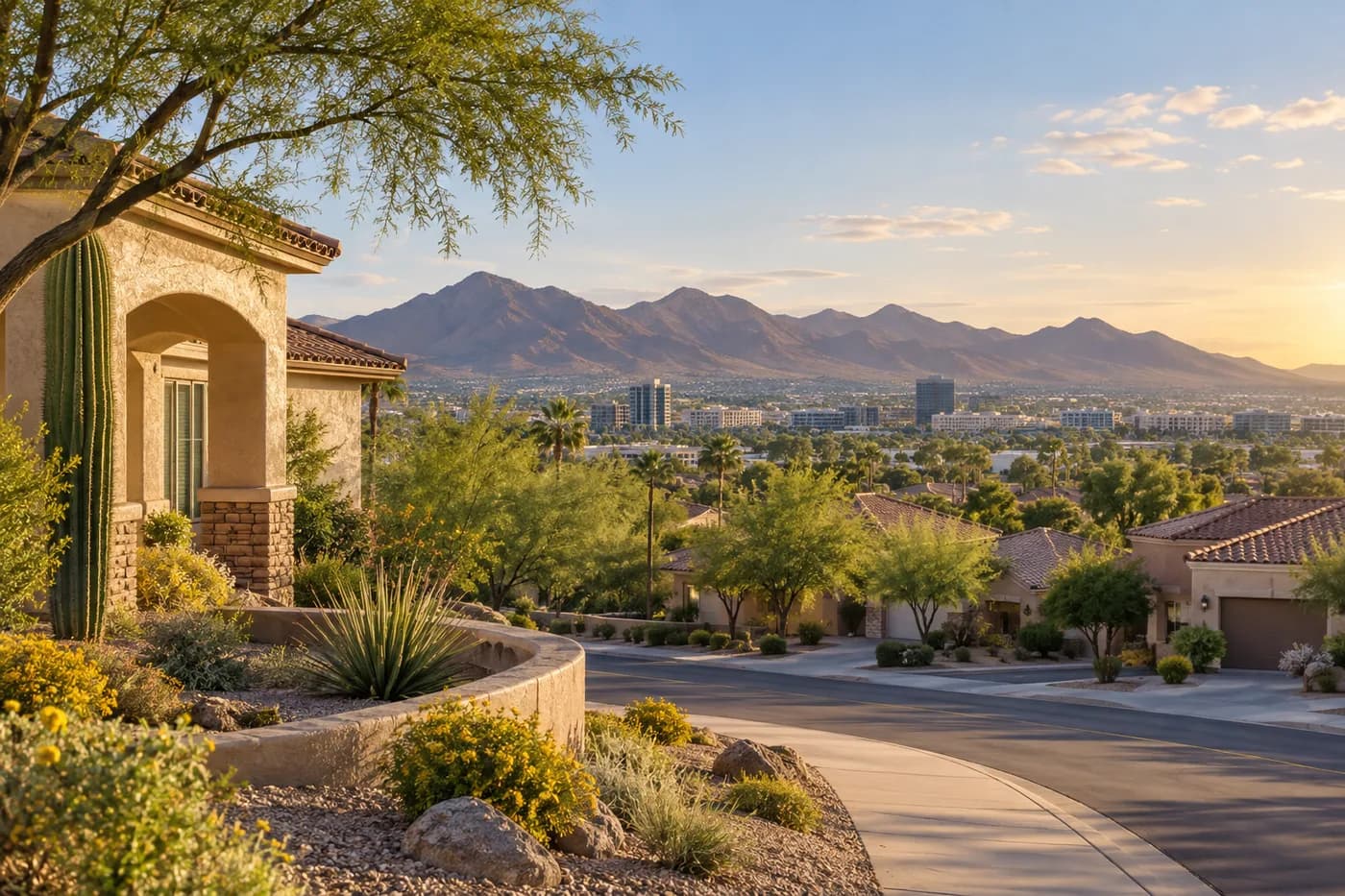 Glendale, Arizona cityscape