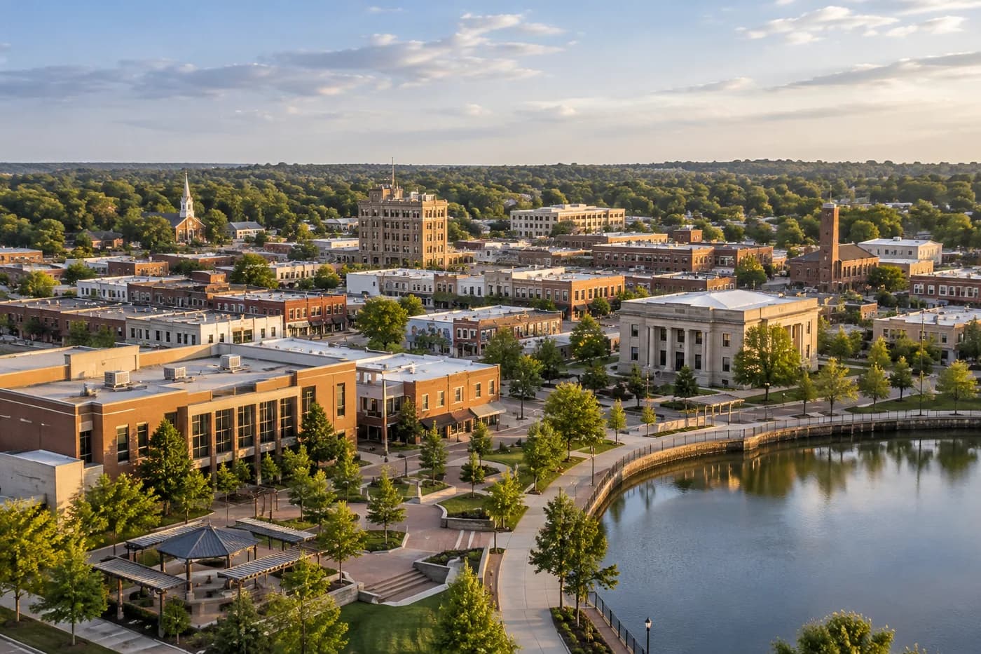Jonesboro, Arkansas cityscape