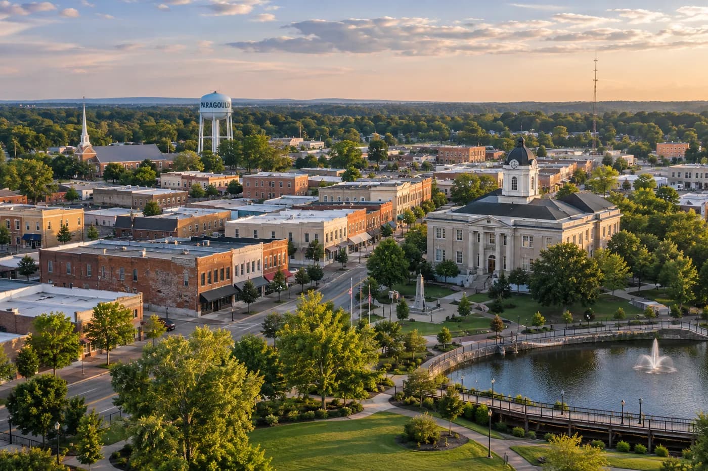 Paragould, Arkansas cityscape