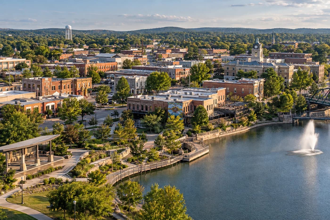 Rogers, Arkansas cityscape