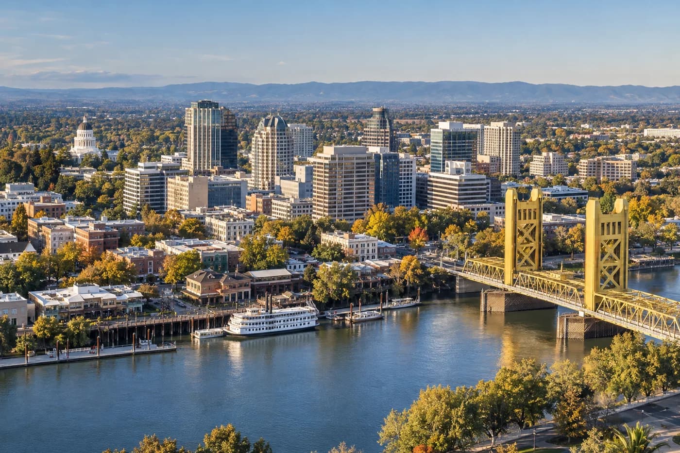 Sacramento, California cityscape
