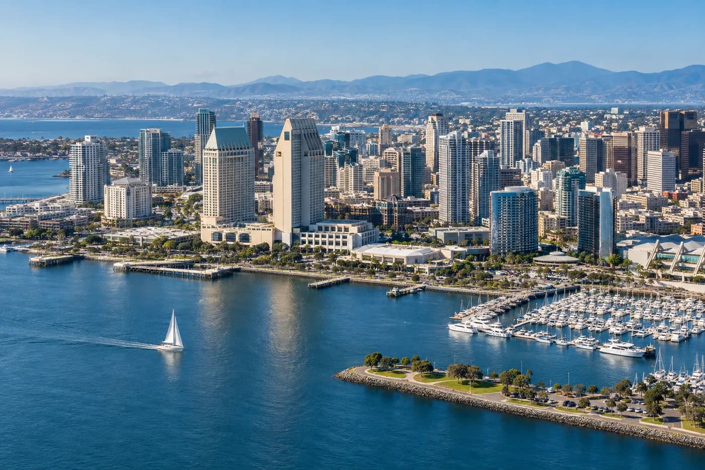 San Diego, California cityscape