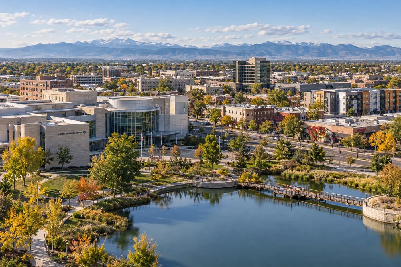 Aurora, Colorado cityscape