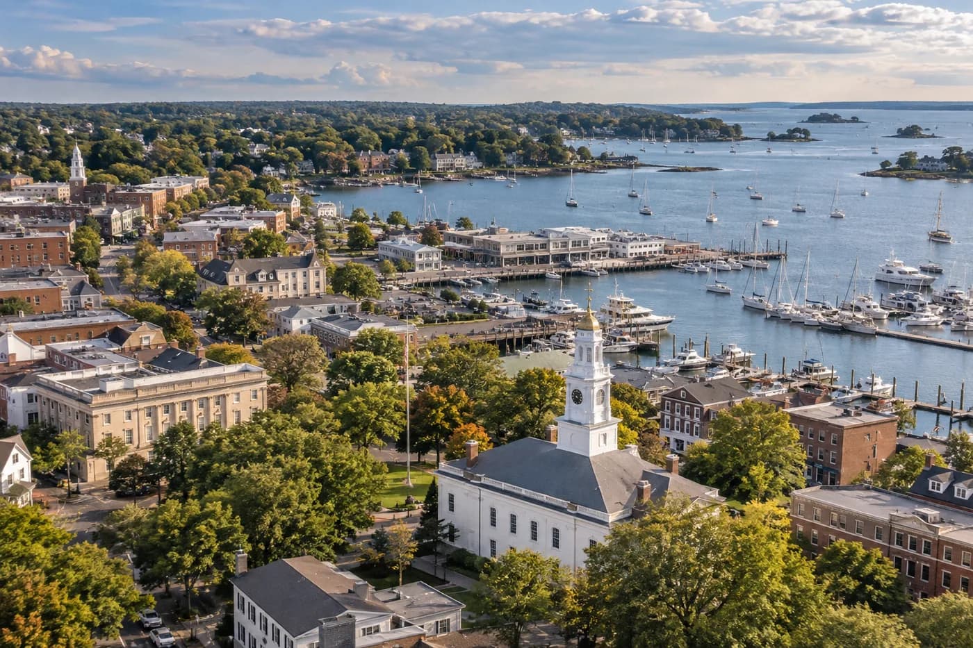 Greenwich, Connecticut cityscape