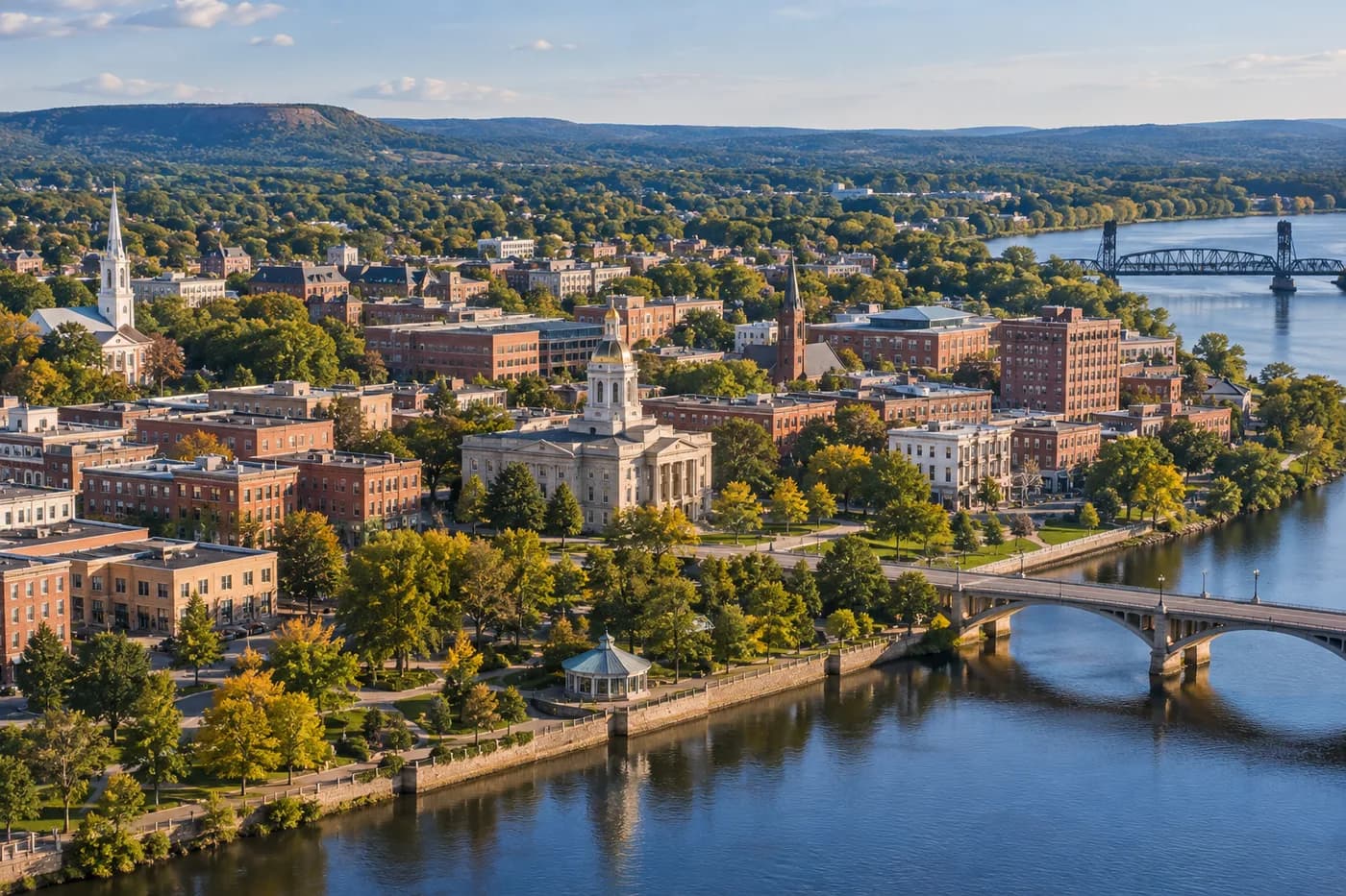 Middletown, Connecticut cityscape