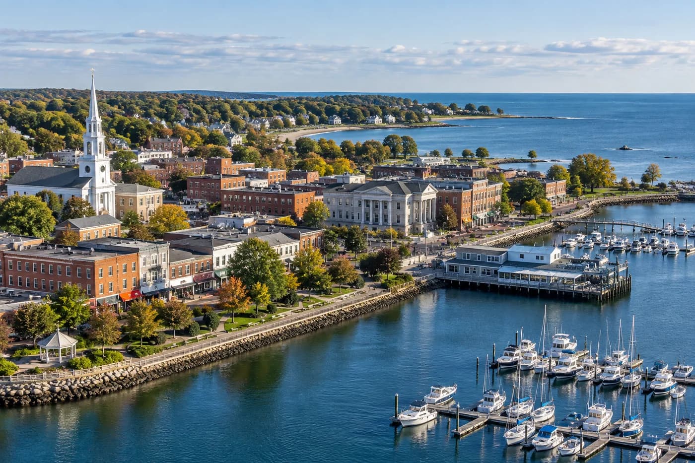 Milford, Connecticut cityscape
