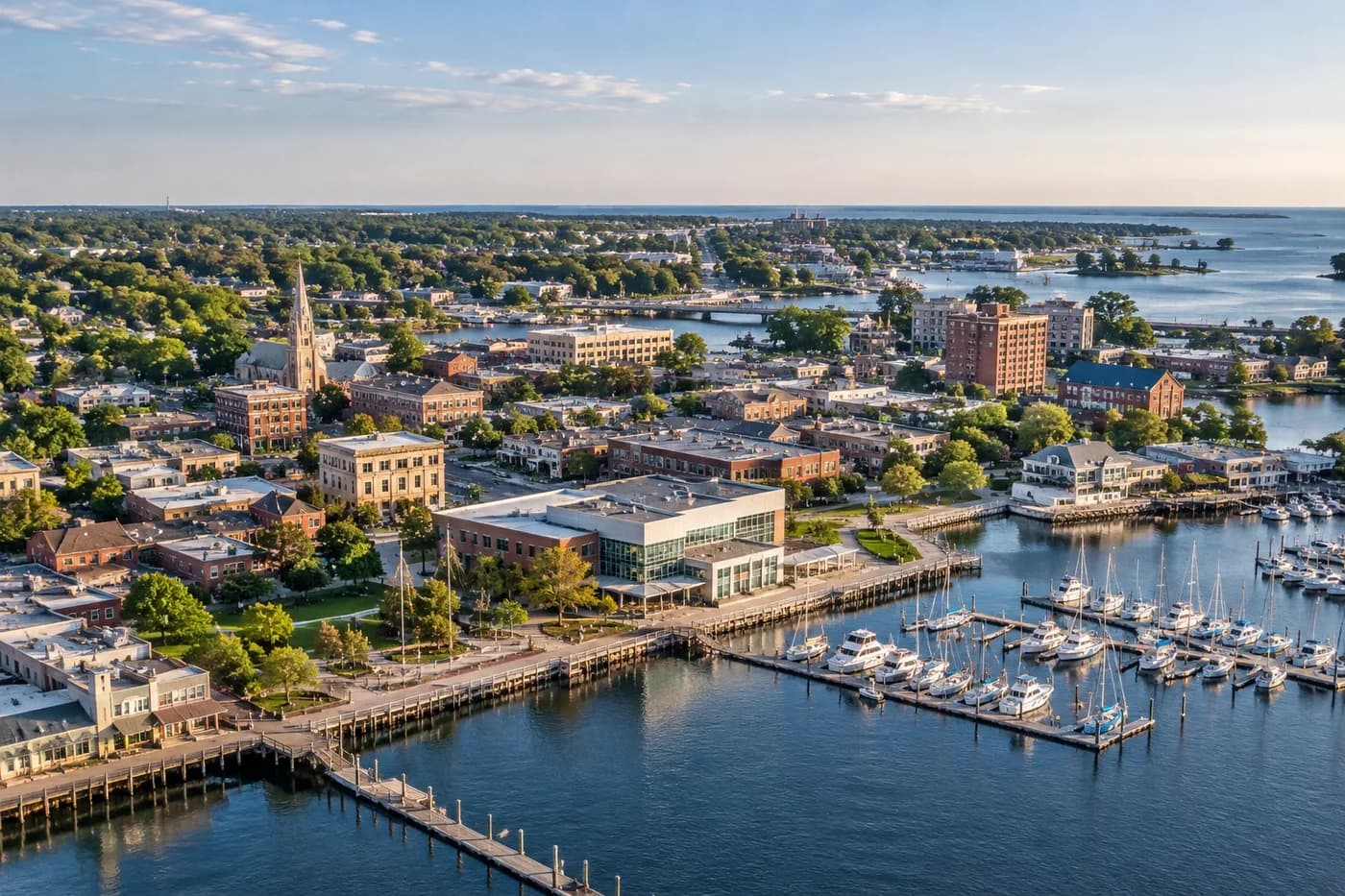 Norwalk, Connecticut cityscape