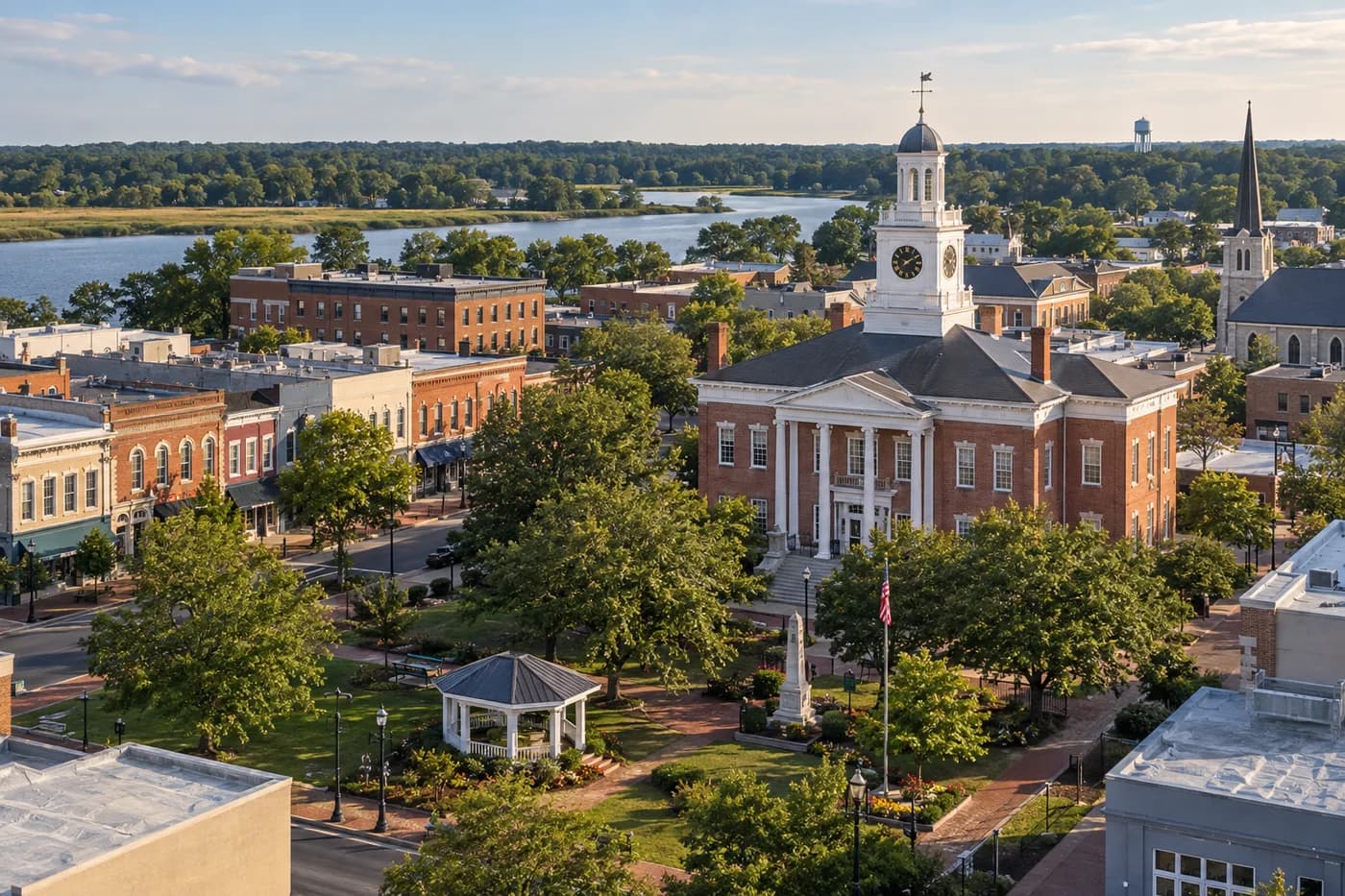Georgetown, Delaware cityscape