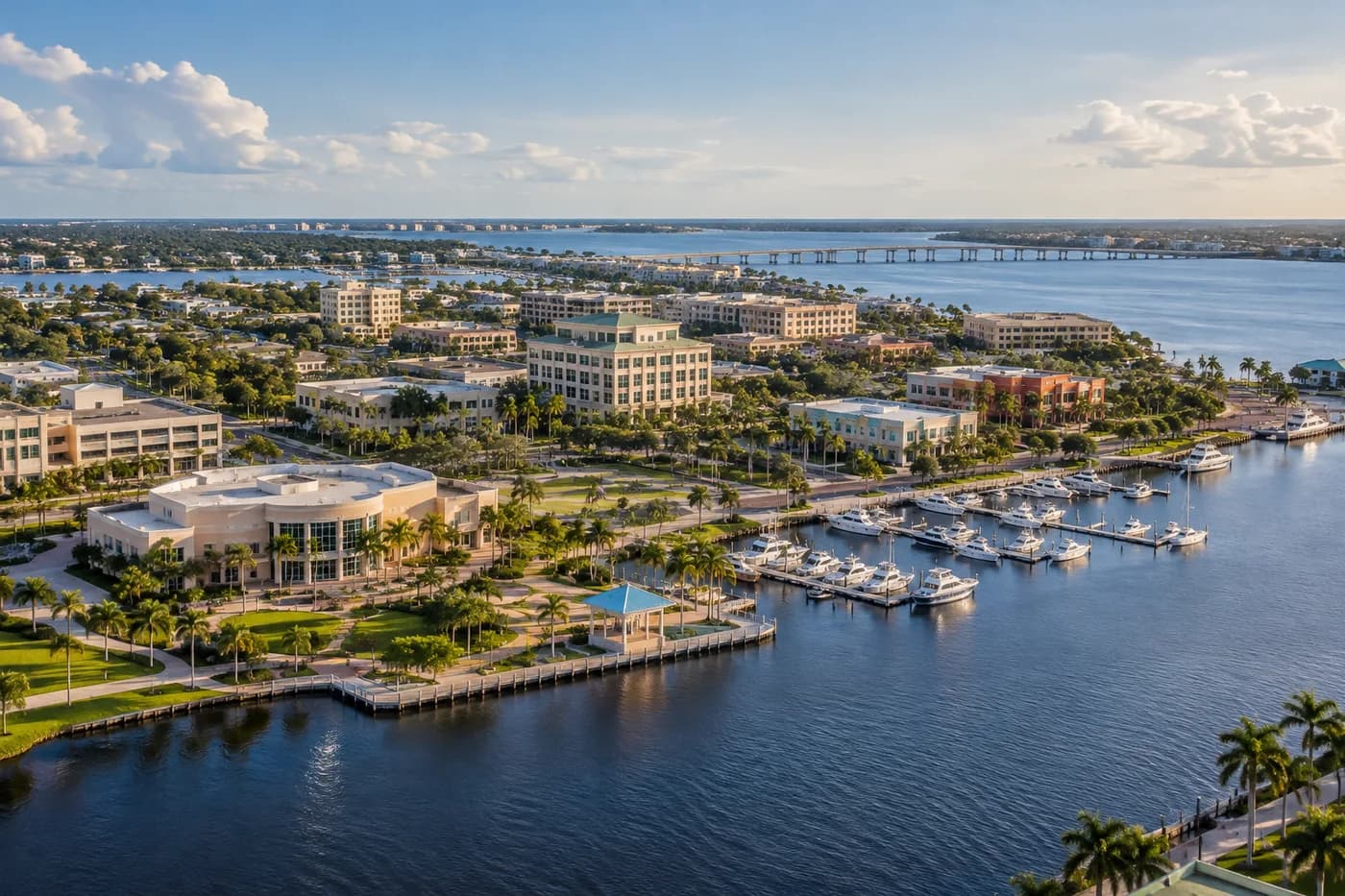 Cape Coral, Florida cityscape