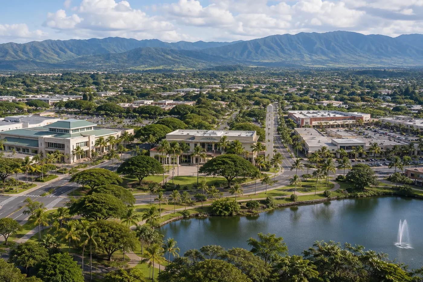 Mililani, Hawaii cityscape