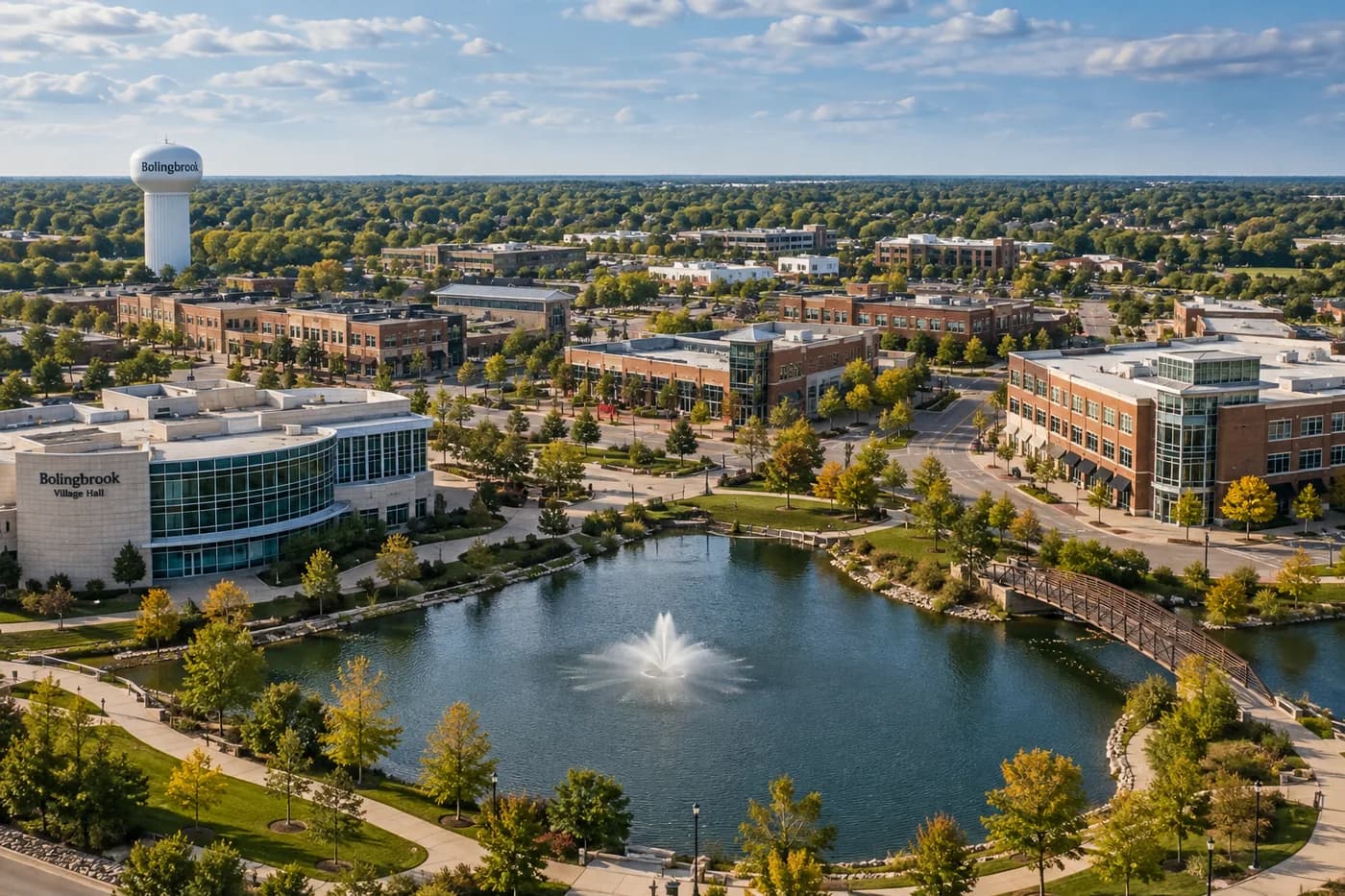 Bolingbrook, Illinois cityscape