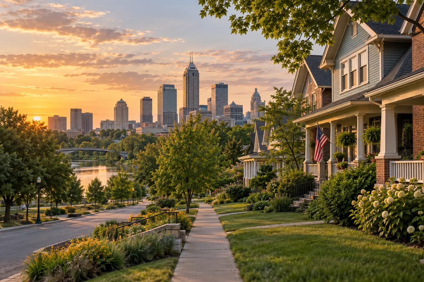 Indianapolis, Indiana cityscape