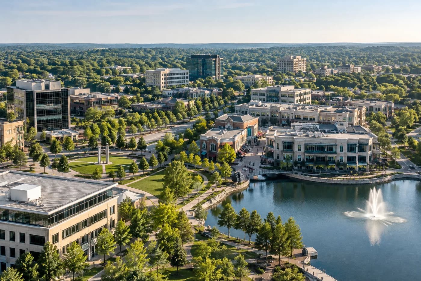 Leawood, Kansas cityscape