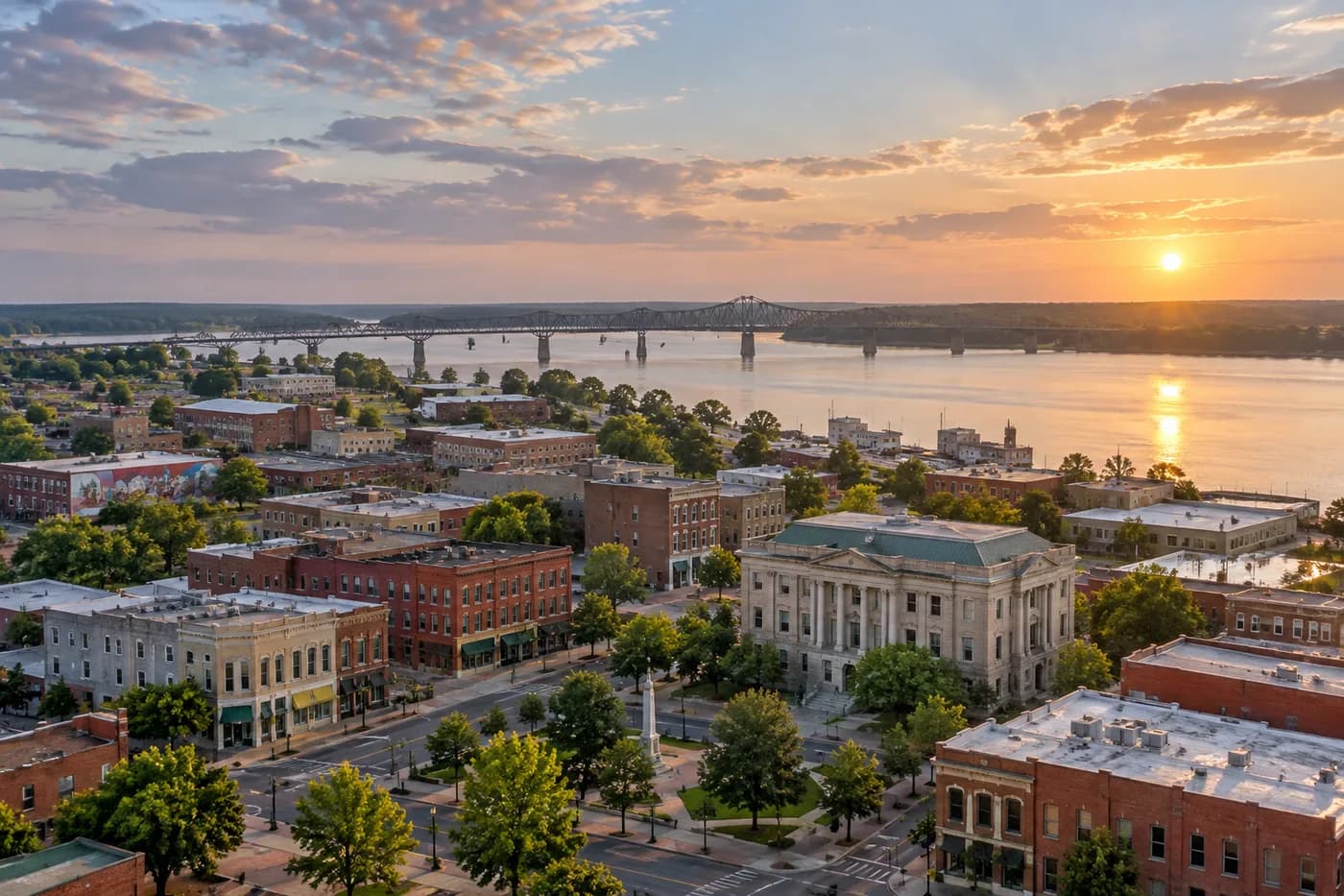 Paducah, Kentucky cityscape