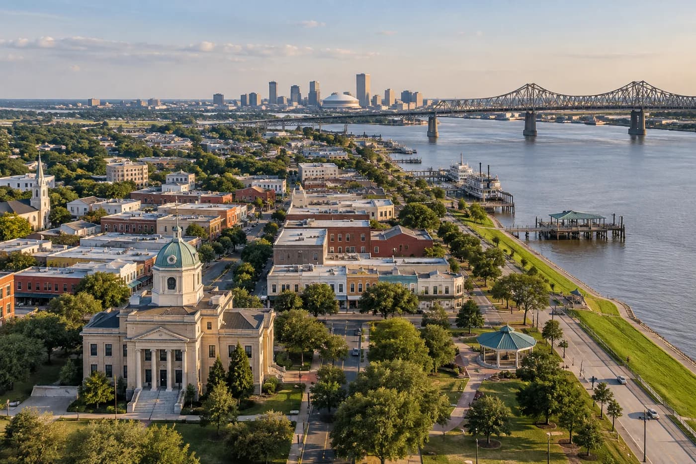 Gretna, Louisiana cityscape