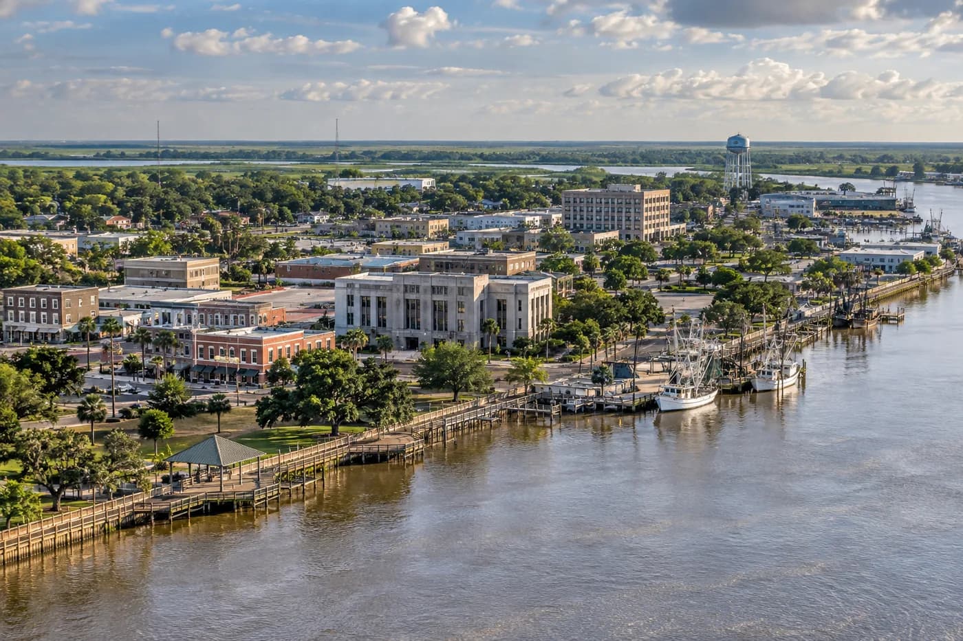 Houma, Louisiana cityscape