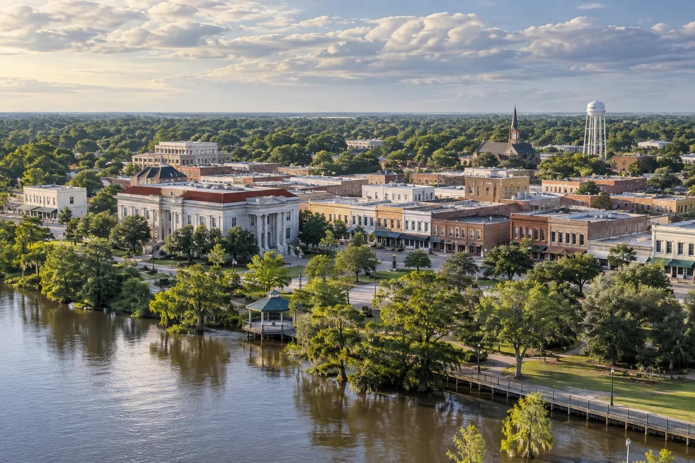 New Iberia, Louisiana cityscape