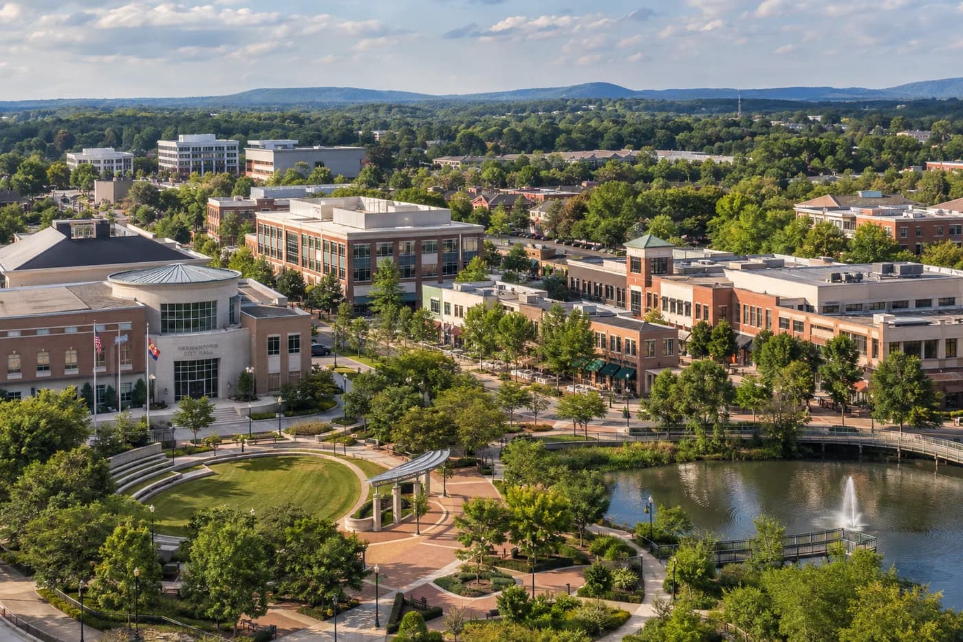 Germantown, Maryland cityscape