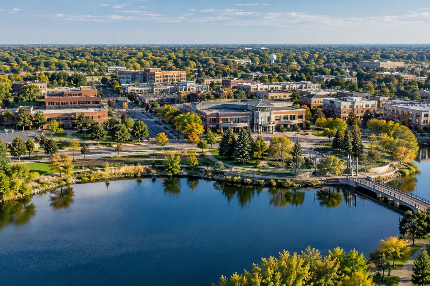 Plymouth, Minnesota cityscape
