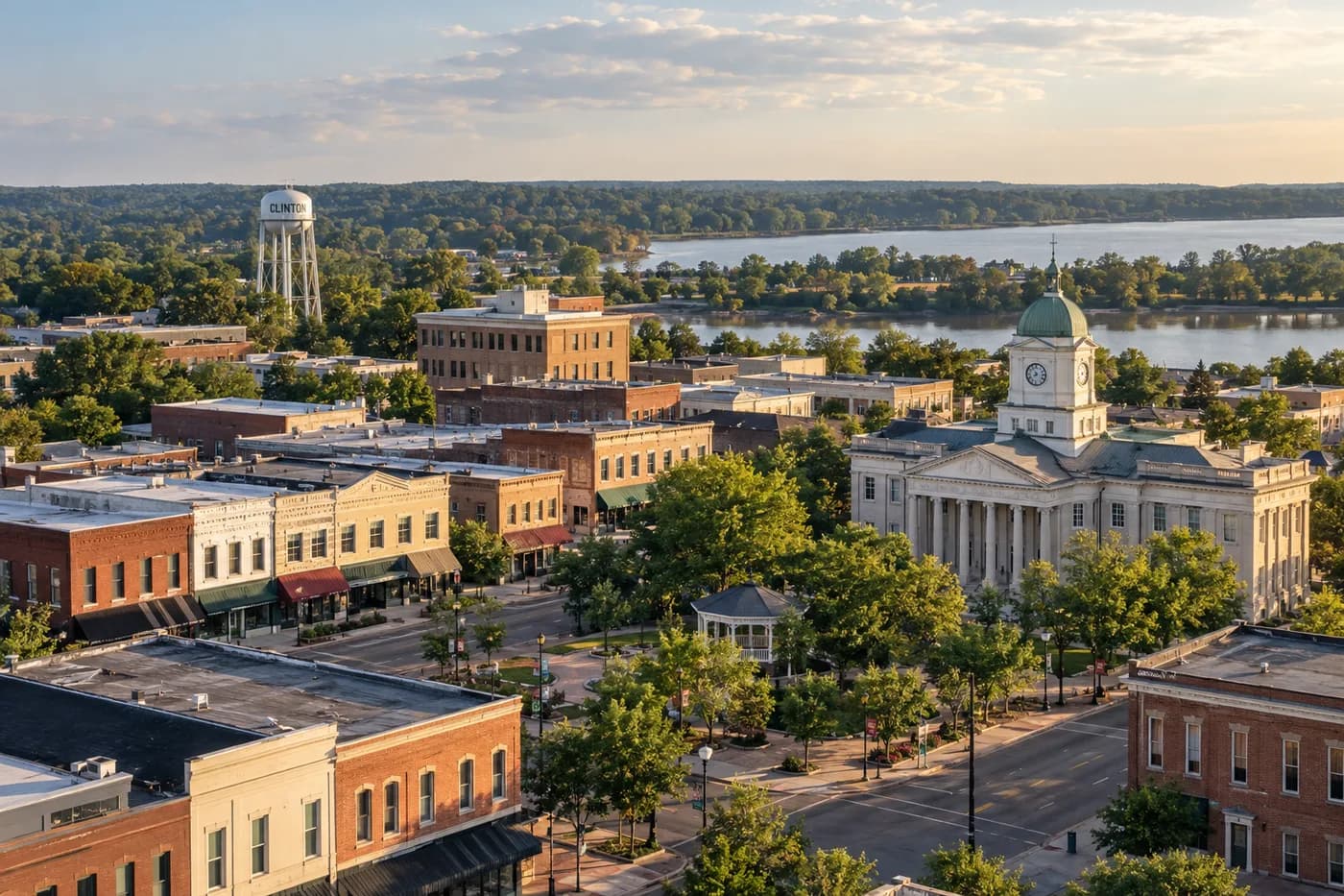 Clinton, Mississippi cityscape