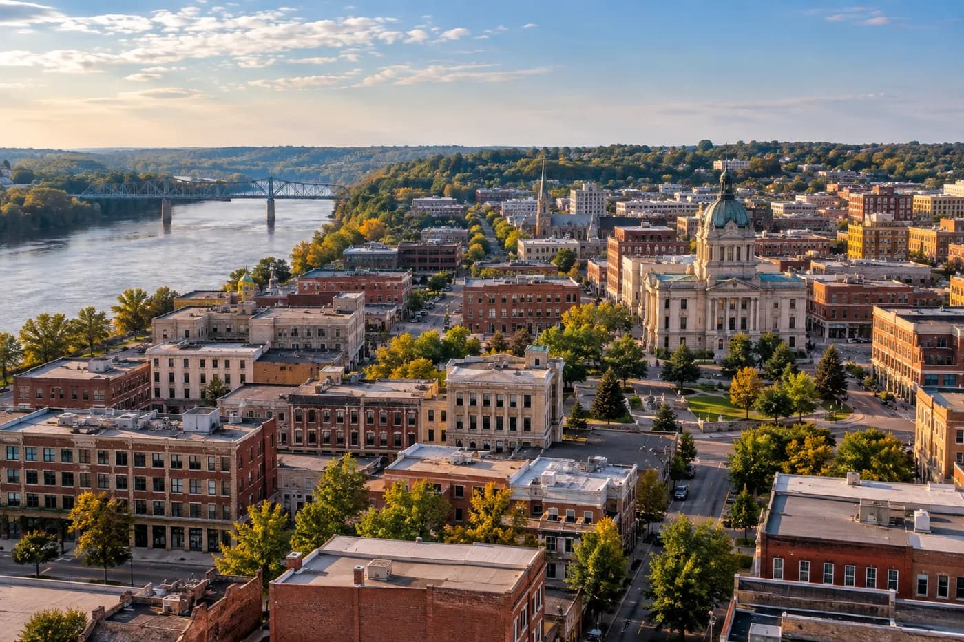 St. Joseph, Missouri cityscape
