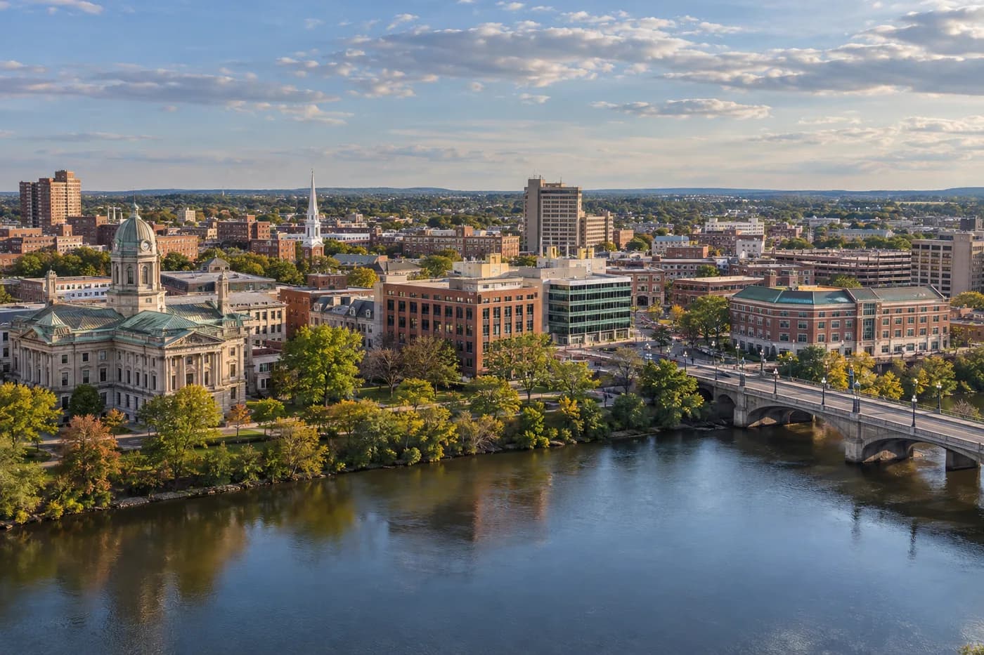 New Brunswick, New Jersey cityscape