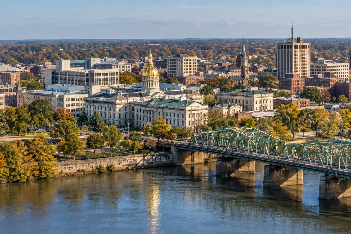 Trenton, New Jersey cityscape