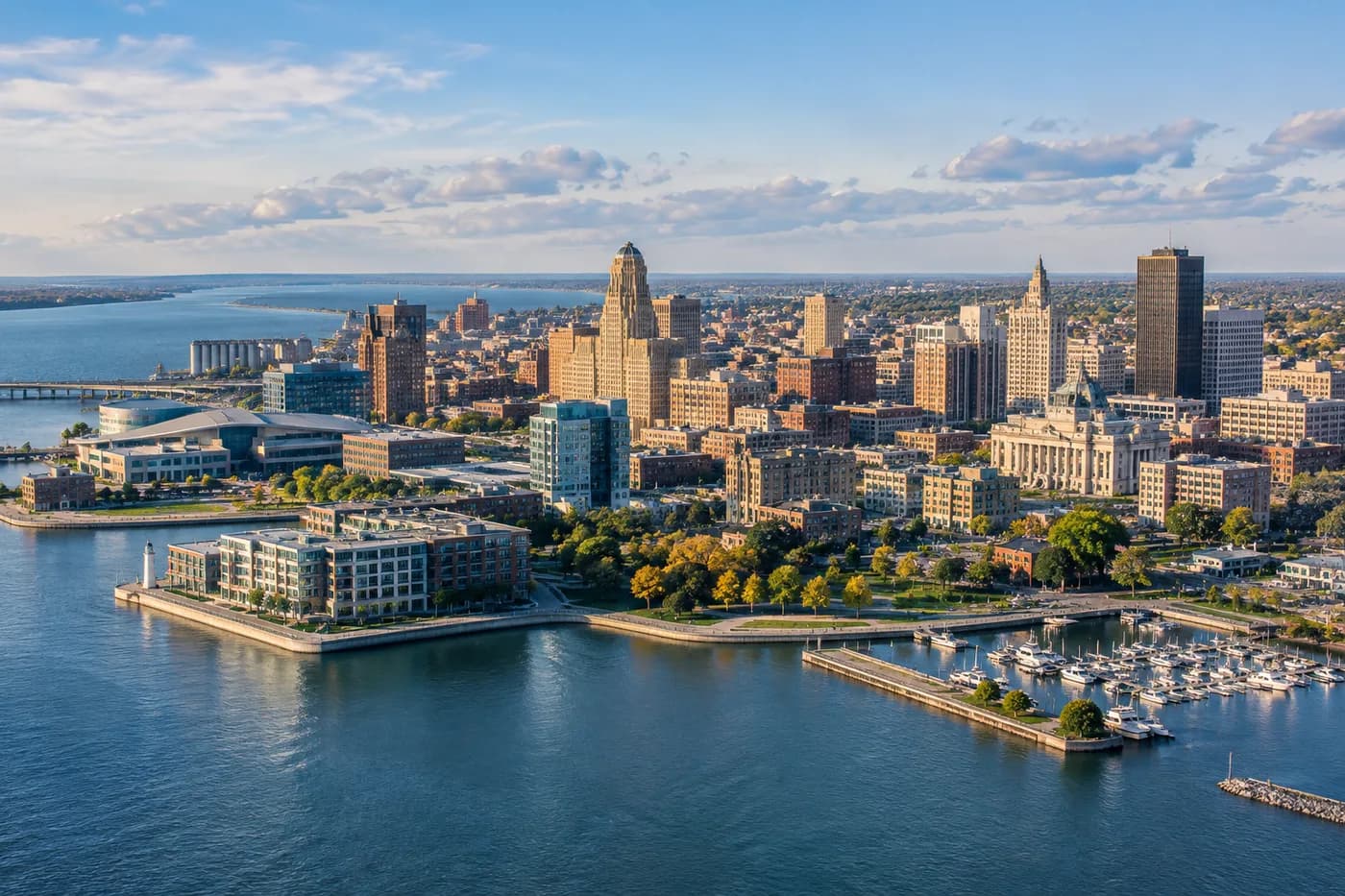 Buffalo, New York cityscape