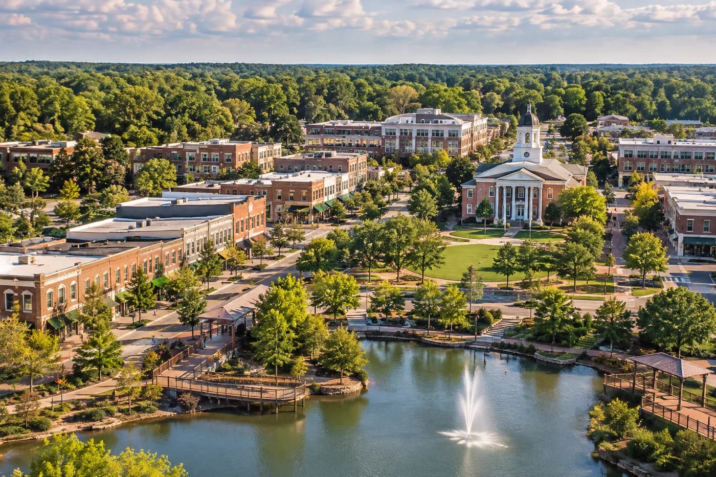 Holly Springs, North Carolina cityscape
