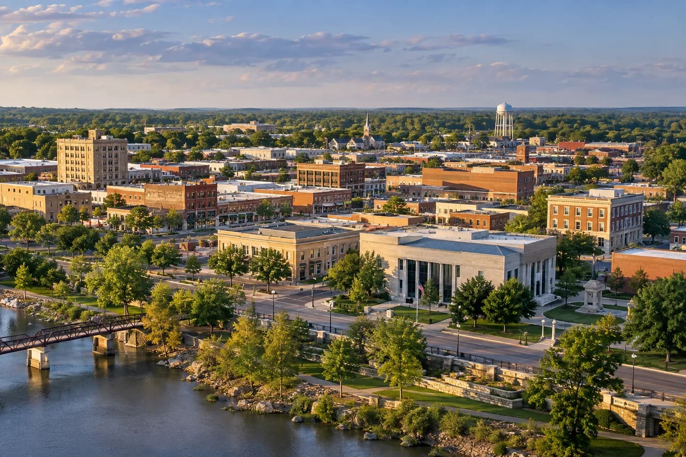 Shawnee, Oklahoma cityscape