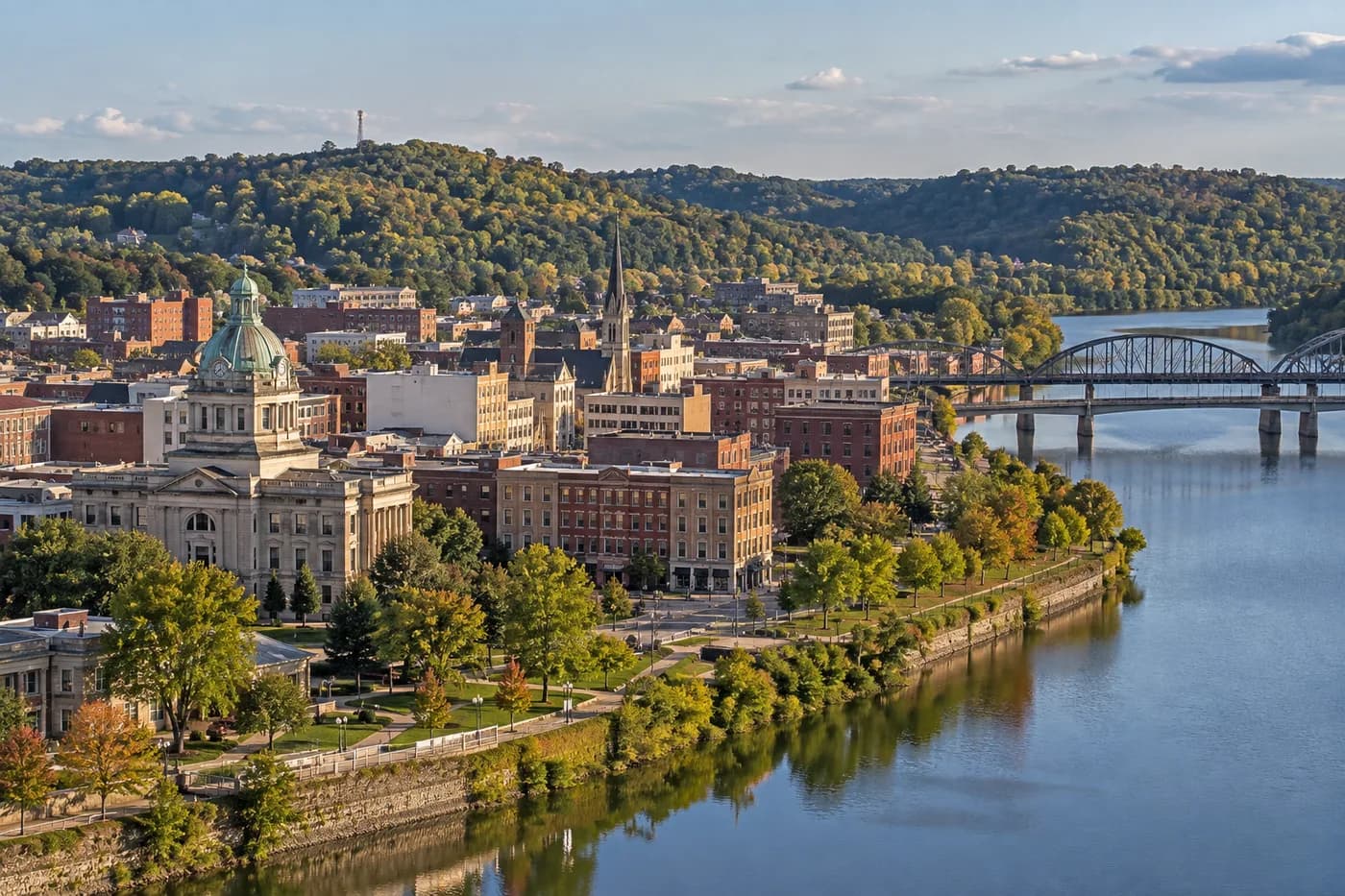 New Castle, Pennsylvania cityscape