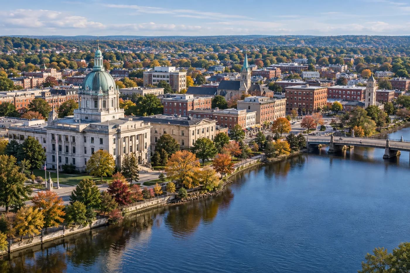 Cranston, Rhode Island cityscape
