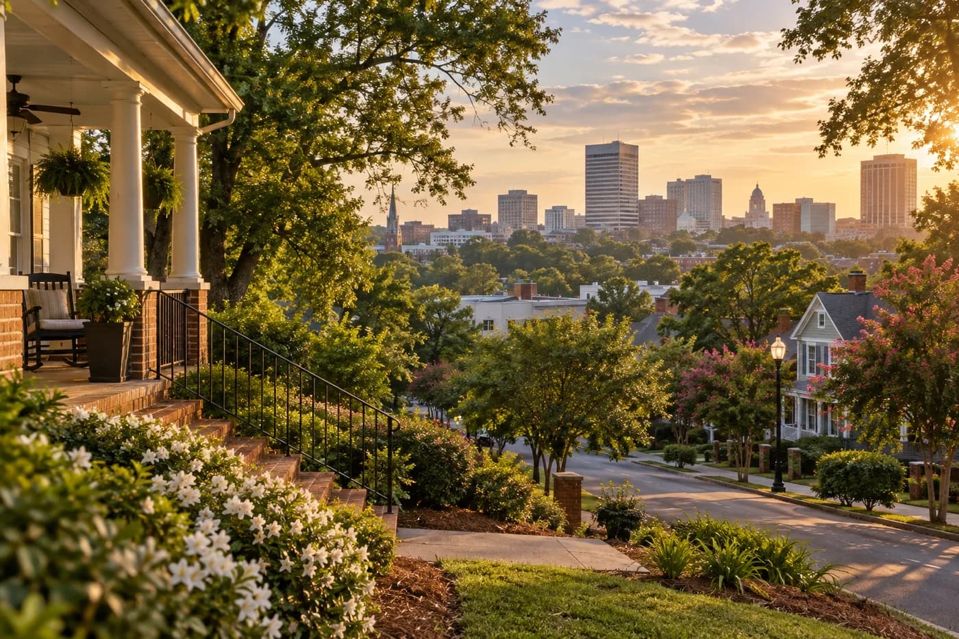 Columbia, South Carolina cityscape