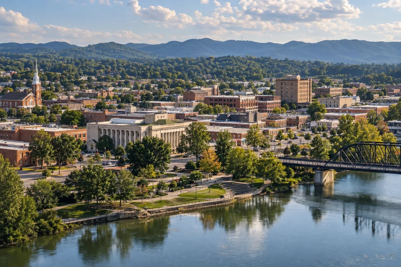 Kingsport, Tennessee cityscape