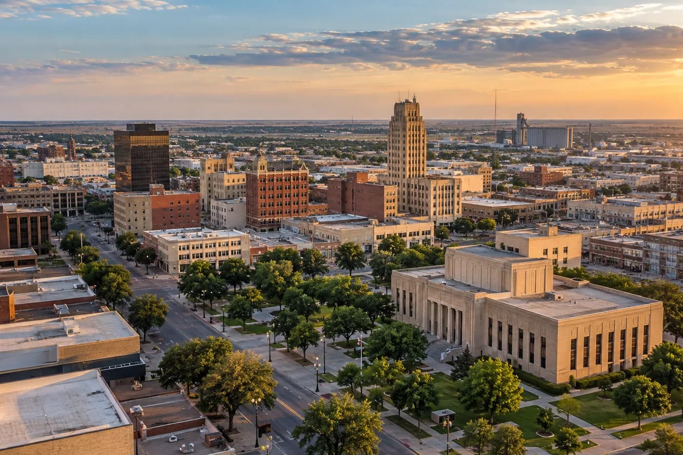 Amarillo, Texas cityscape