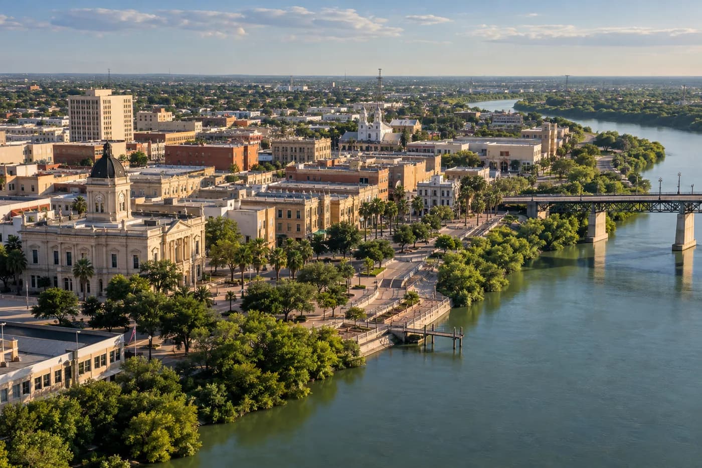 Laredo, Texas cityscape