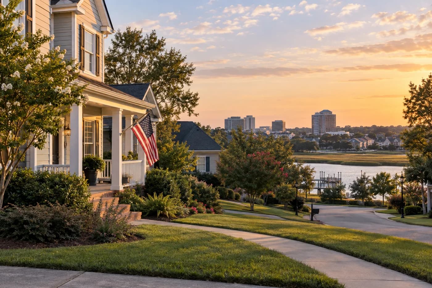 Chesapeake, Virginia cityscape