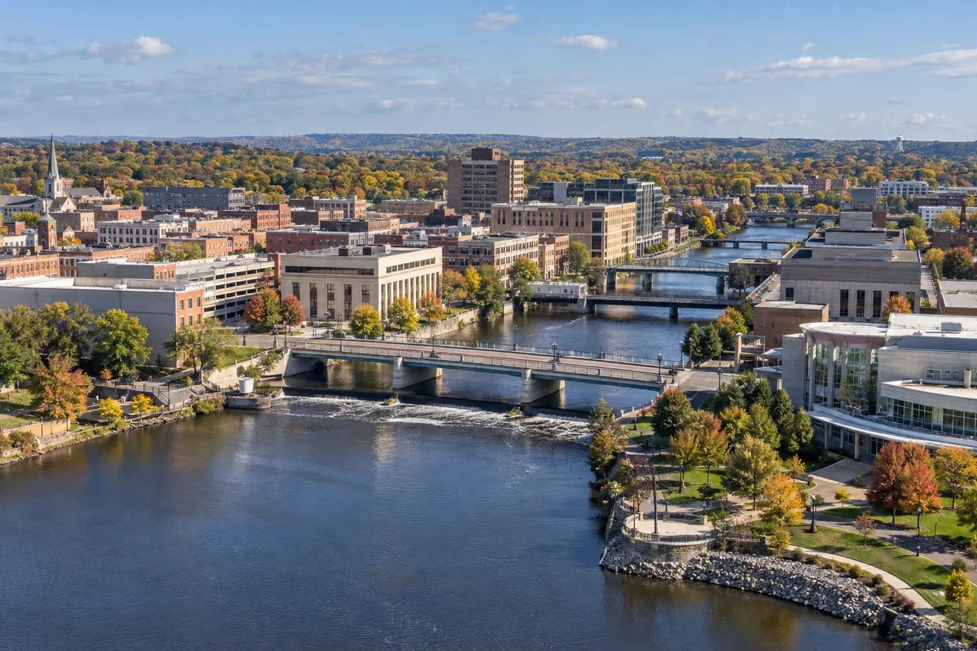 Appleton, Wisconsin cityscape