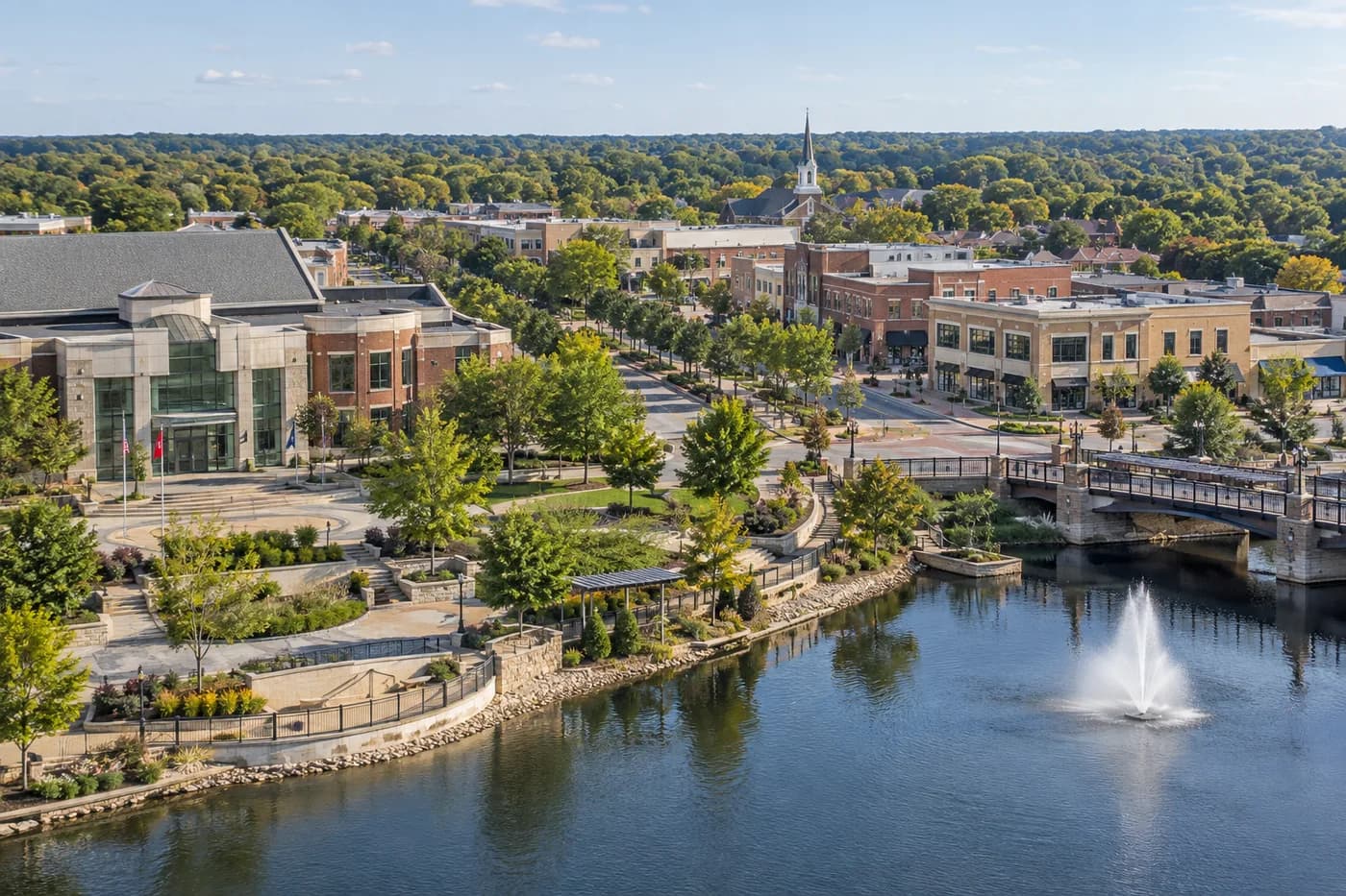 Brookfield, Wisconsin cityscape